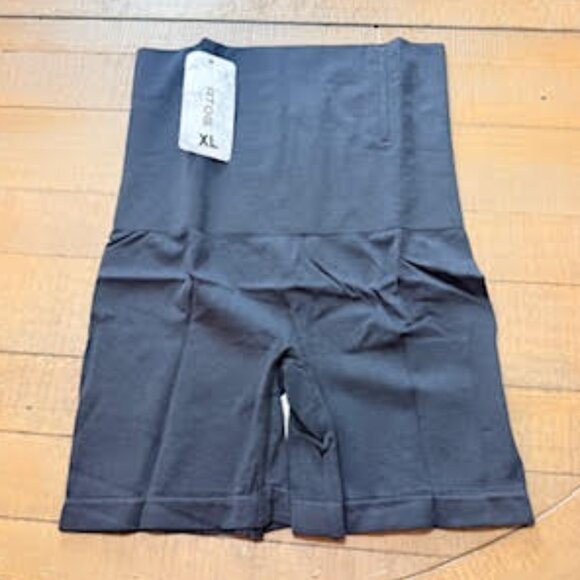 NWT ATOG High-Waist Shapewear Shorts Black Tummy Control Slimmer Size XL - Picture 1 of 10